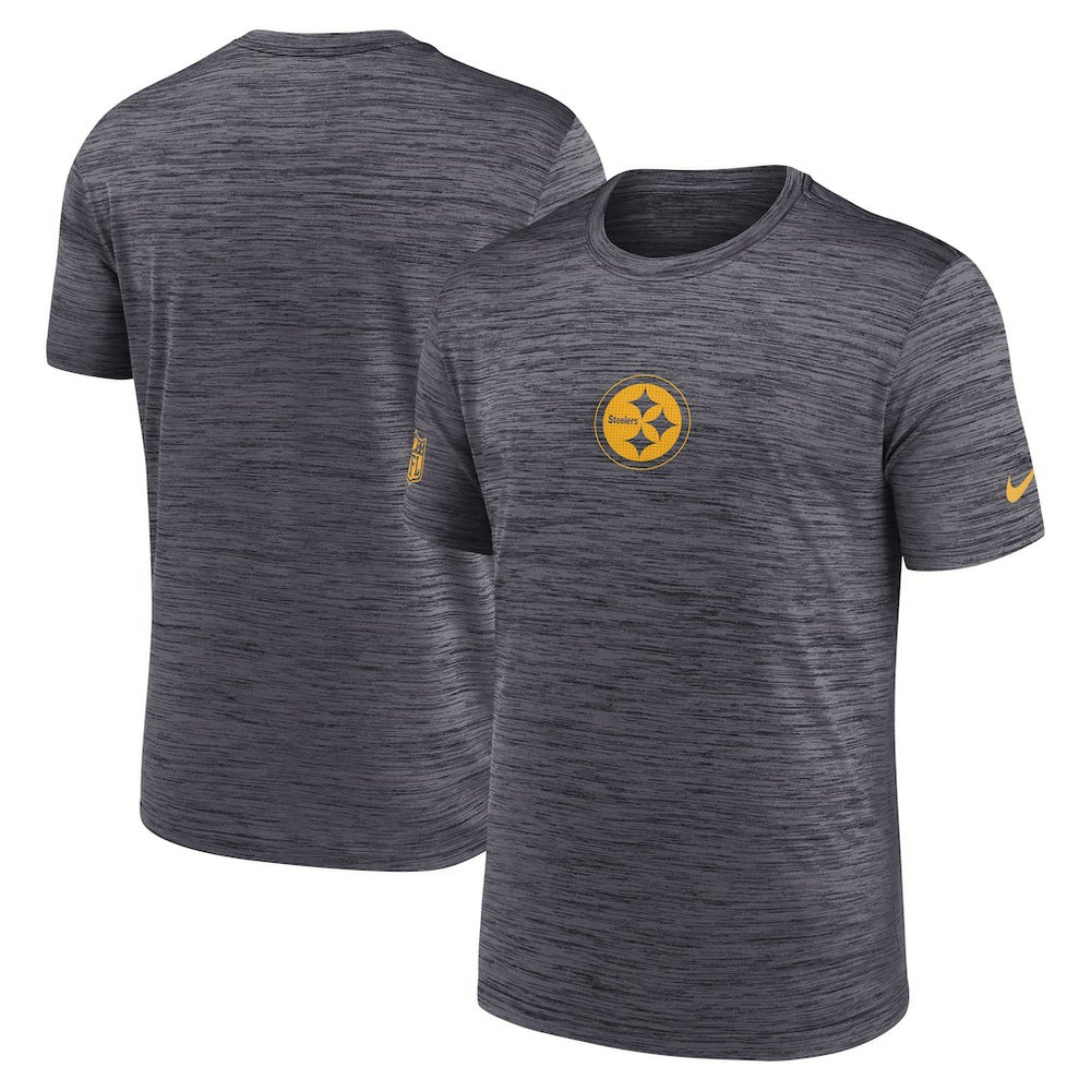 Pittsburgh Steelers Sideline Velocity Dri-FIT T-Shirt - Black