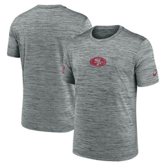San Francisco 49ers Sideline Velocity Dri-FIT T-Shirt - Gray
