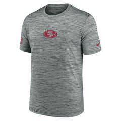 San Francisco 49ers Sideline Velocity Dri-FIT T-Shirt - Gray