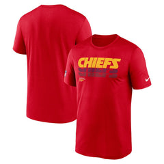 Kansas City Chiefs Sideline Legend Dri-FIT T-Shirt Red