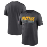 Green Bay Packers Sideline Legend Dri-FIT T-Shirt Charcoal