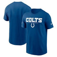 Indianapolis Colts Sideline Dri-FIT T-Shirt Royal