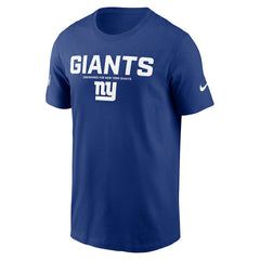 New York Giants Sideline Dri-FIT T-Shirt Royal