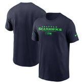 Seattle Seahawks Sideline Dri-FIT T-Shirt College Navy