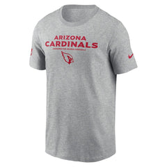 Arizona Cardinals Sideline Dri-FIT T-Shirt Heather Gray