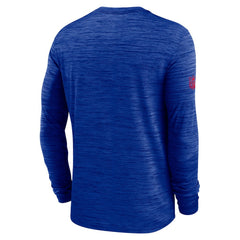 Buffalo Bills Sideline Velocity Performance Long Sleeve T-Shirt - Royal