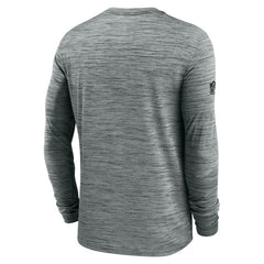 Cincinnati Bengals Sideline Velocity Performance Long Sleeve T-Shirt - Gray