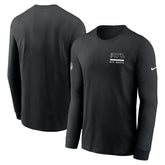 Atlanta Falcons Sideline Dri-FIT Long Sleeve T-Shirt Black