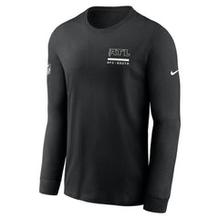Atlanta Falcons Sideline Dri-FIT Long Sleeve T-Shirt Black