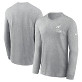 Arizona Cardinals Sideline Dri-FIT Long Sleeve T-Shirt Heather Gray