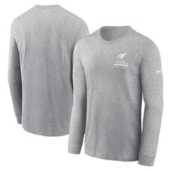 Arizona Cardinals Sideline Dri-FIT Long Sleeve T-Shirt Heather Gray