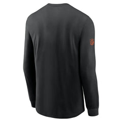 Cincinnati Bengals Sideline Dri-FIT Long Sleeve T-Shirt Black