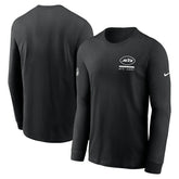 New York Jets Sideline Dri-FIT Long Sleeve T-Shirt Black
