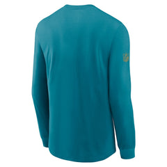 Jacksonville Jaguars Sideline Dri-FIT Long Sleeve T-Shirt Teal