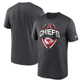 Kansas City Chiefs Legend Icon Performance T-Shirt Gray
