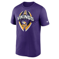 Minnesota Vikings Legend Icon Performance T-Shirt Purple