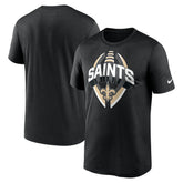 New Orleans Saints Legend Icon Performance T-Shirt Black