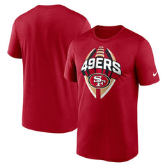 San Francisco 49ers Legend Icon Performance T-Shirt Scarlet