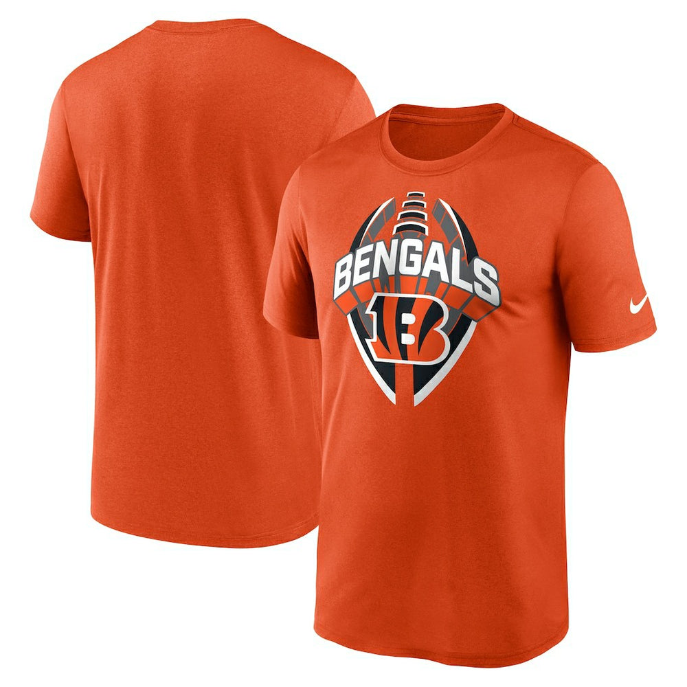 Cincinnati Bengals Legend Icon Performance T-Shirt Orange