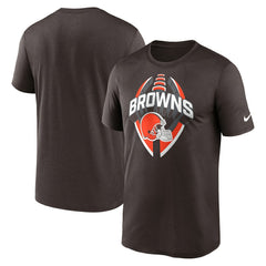 Cleveland Browns Legend Icon Performance T-Shirt Brown