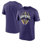 Baltimore Ravens Legend Icon Performance T-Shirt Purple