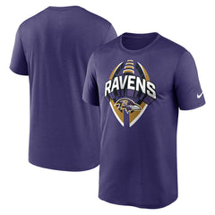 Baltimore Ravens Legend Icon Performance T-Shirt Purple