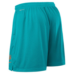 Miami Dolphins Sideline Reversible Dri-FIT Shorts Aqua