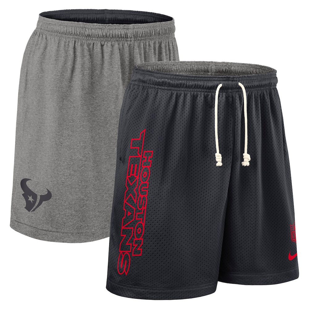 Houston Texans Sideline Reversible Dri-FIT Shorts Navy