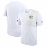 Green Bay Packers Sideline UV Dri-Fit Coach Shirt White
