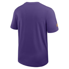 Minnesota Vikings Sideline UV Dri-Fit Coach Shirt Purple