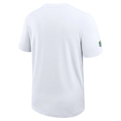 New York Jets Sideline UV Dri-Fit Coach Shirt White