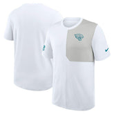 Jacksonville Jaguars Sideline UV Dri-Fit Coach Shirt White