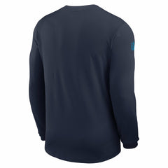 Tennessee Titans Sideline Coach UV Dri-FIT Long Sleeve Shirt Navy