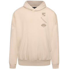 NHL New York Rangers Levelwear Contact Stamp Pullover Hoodie - Cream