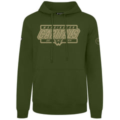 NHL Washington Capitals Levelwear Podium Pullover Hoodie - Olive