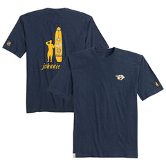 NHL Nashville Predators johnnie-O Heathered Spencer T-Shirt - Navy