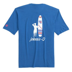 NHL New York Rangers johnnie-O Heathered Spencer T-Shirt - Blue