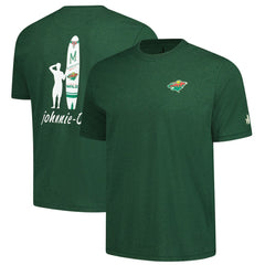 NHL Minnesota Wild johnnie-O Heathered Spencer T-Shirt - Green