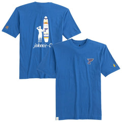 NHL St. Louis Blues johnnie-O Heathered Spencer T-Shirt - Blue