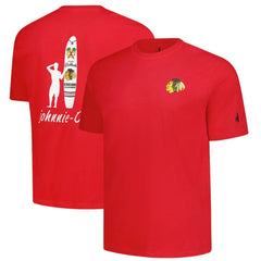 NHL Chicago Blackhawks johnnie-O Heathered Spencer T-Shirt - Red
