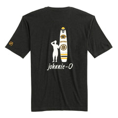 NHL Boston Bruins johnnie-O Heathered Spencer T-Shirt - Charcoal