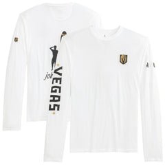 NHL Vegas Golden Knights johnnie-O Adam Long Sleeve T-Shirt - White