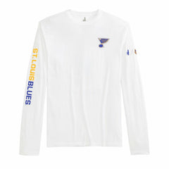 NHL St. Louis Blues johnnie-O Adam Long Sleeve T-Shirt - White