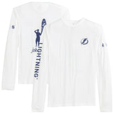 NHL Tampa Bay Lightning johnnie-O Adam Long Sleeve T-Shirt - White