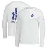 NHL Toronto Maple Leafs johnnie-O Adam Long Sleeve T-Shirt - White