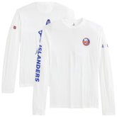 NHL New York Islanders johnnie-O Adam Long Sleeve T-Shirt - White