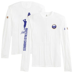 NHL Buffalo Sabres johnnie-O Adam Long Sleeve T-Shirt - White