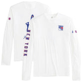 NHL New York Rangers johnnie-O Adam Long Sleeve T-Shirt - White