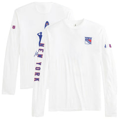 NHL New York Rangers johnnie-O Adam Long Sleeve T-Shirt - White