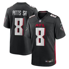 NFL Kyle Pitts Sr. Atlanta Falcons Team Game Jersey - Black